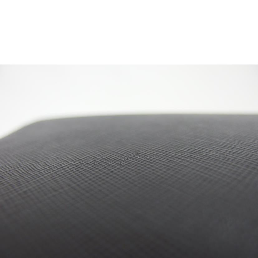 PRADA プラダ/サフィアーノ2WAYショルダーバッグ/ブラック/1BA113//158/Aランク/04