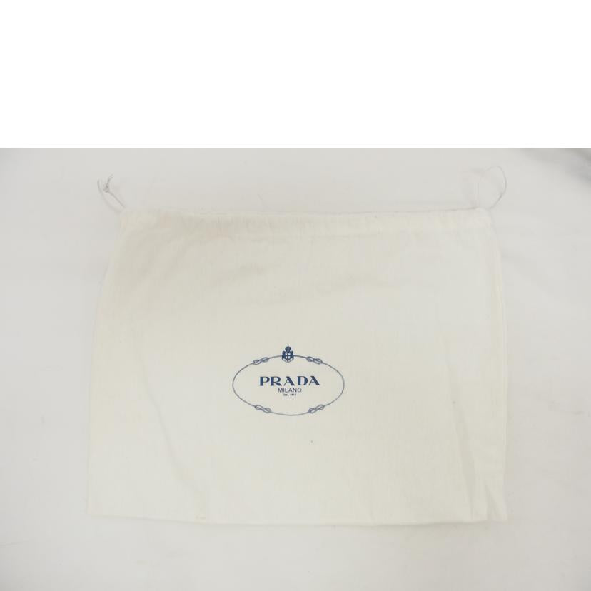 PRADA プラダ/サフィアーノ2WAYショルダーバッグ/ブラック/1BA113//158/Aランク/04