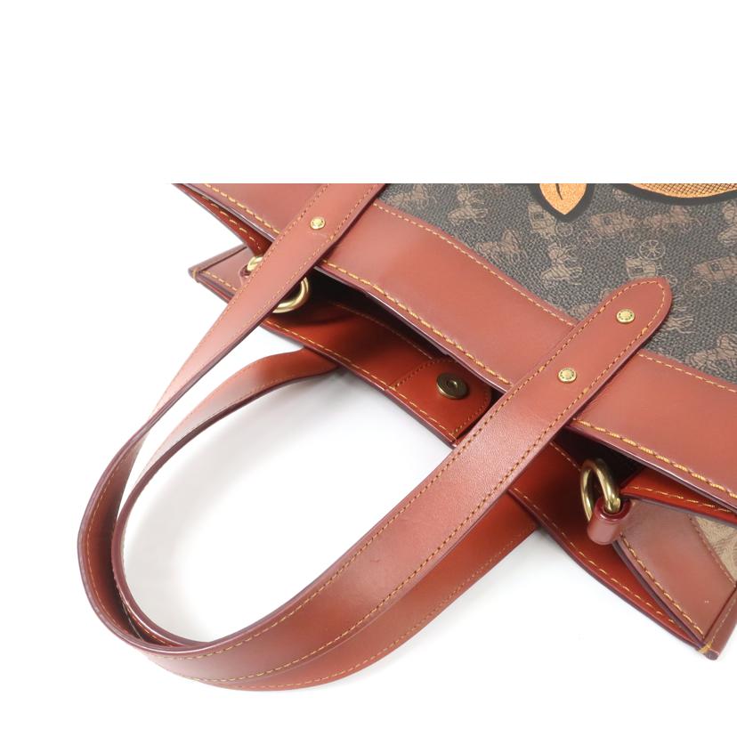 COACH コーチ/フィールドトート 2WAYショルダーバッグ リンゴ/C0769//Aランク/65