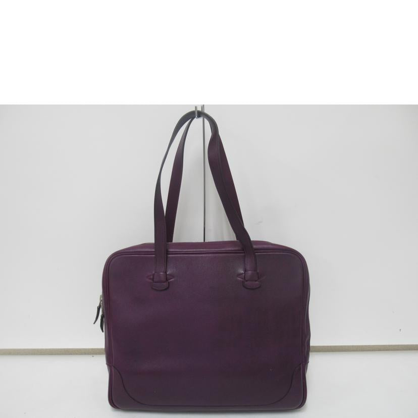 HERMAS/トートバッグ/レザー//□Q ********/Bランク/63