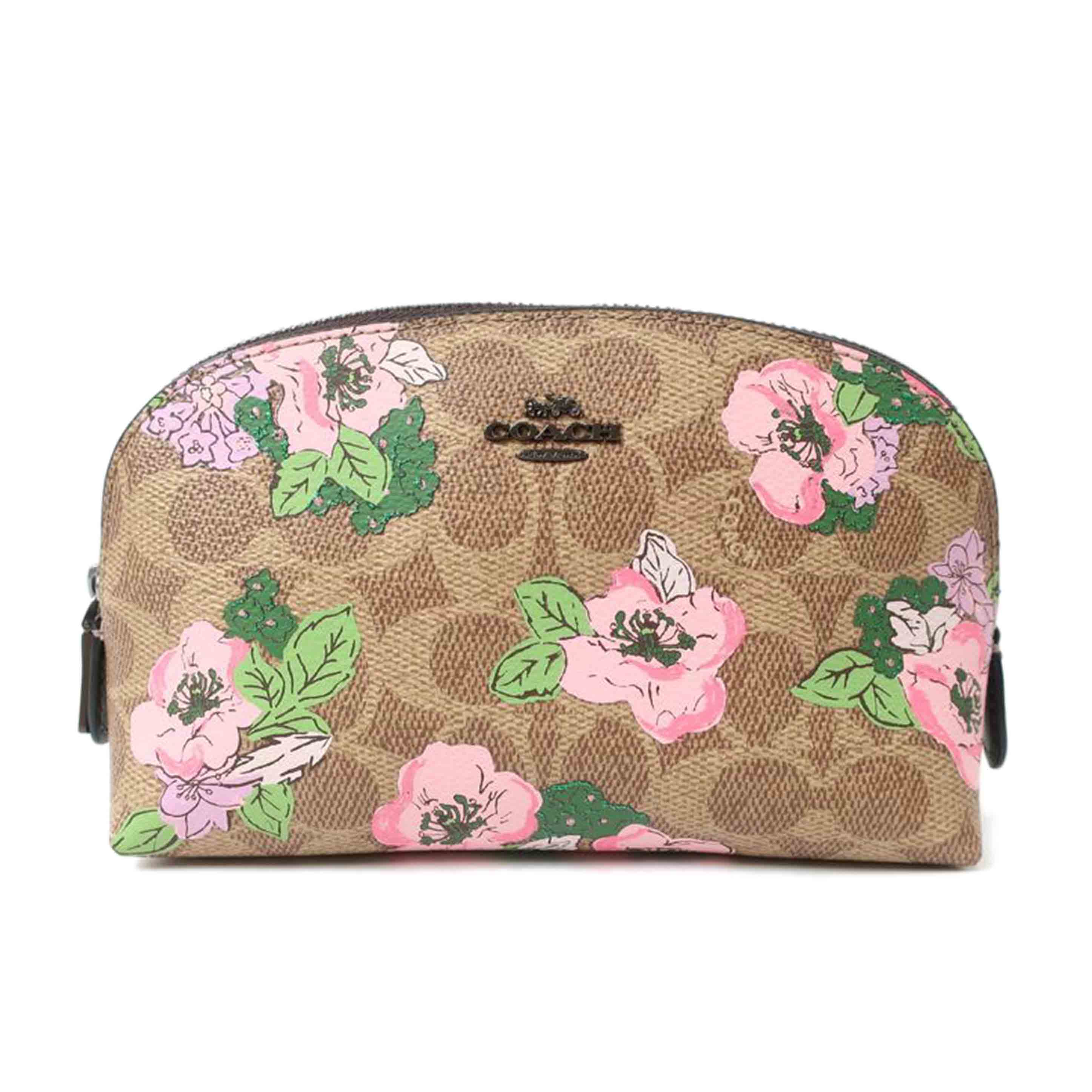 COACH コーチ/ブロッサム プリント コスメティックポーチ/89656//Aランク/65
