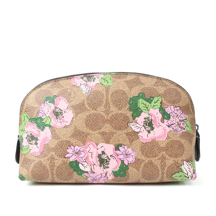 COACH コーチ/ブロッサム プリント コスメティックポーチ/89656//Aランク/65