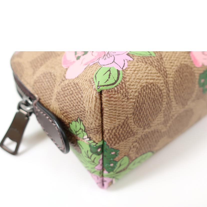 COACH コーチ/ブロッサム プリント コスメティックポーチ/89656//Aランク/65