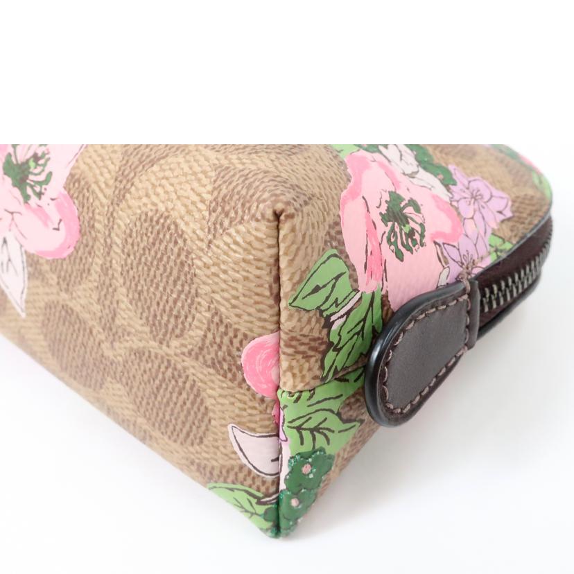 COACH コーチ/ブロッサム プリント コスメティックポーチ/89656//Aランク/65