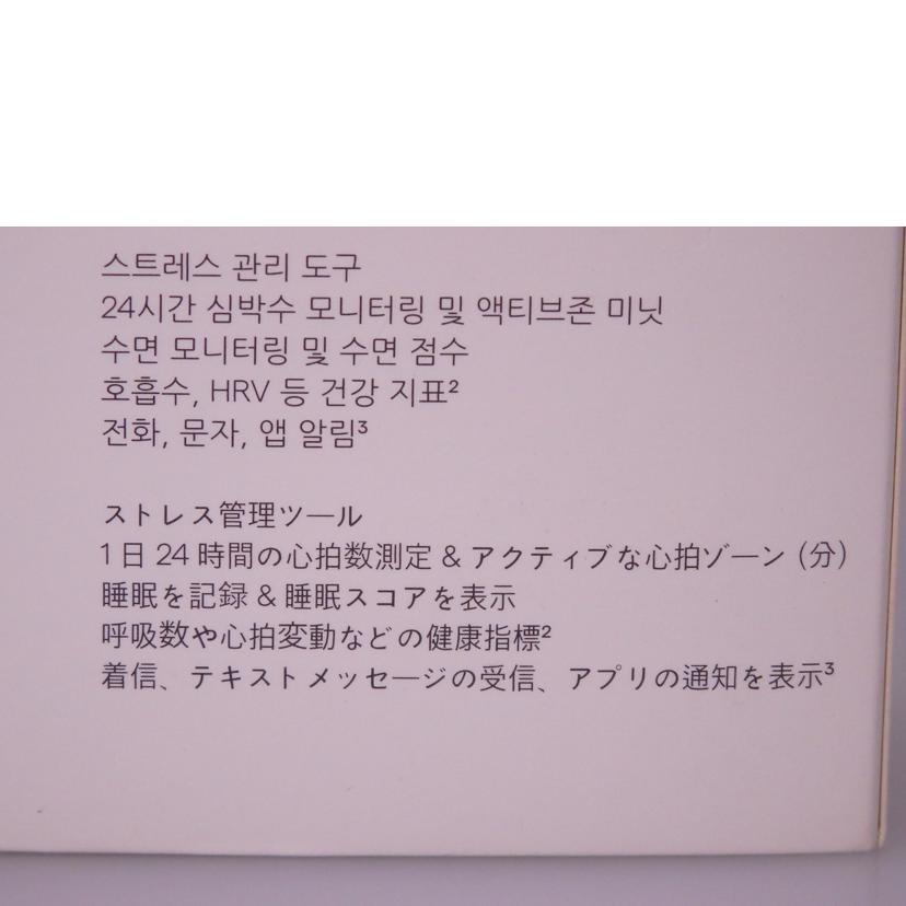 Fitbit フィットビット/Fitbit Luxe、Black/Black/8542A-FB422//Aランク/76