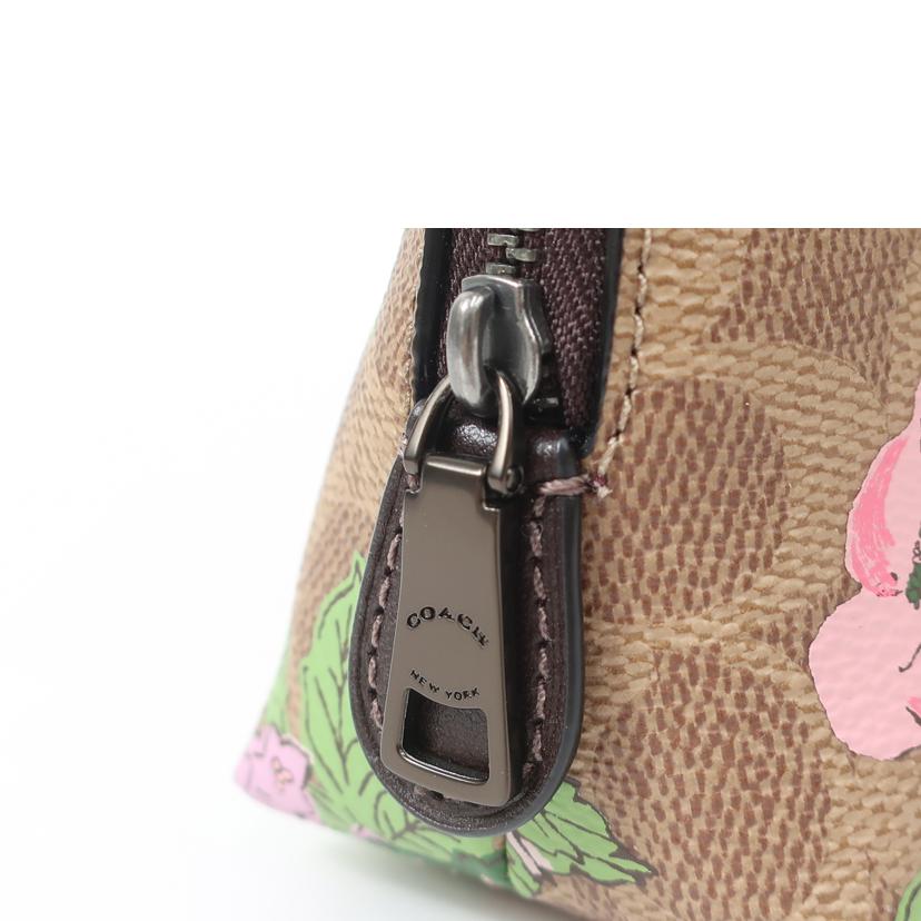 COACH コーチ/ブロッサム プリント コスメティックポーチ/89656//Aランク/65