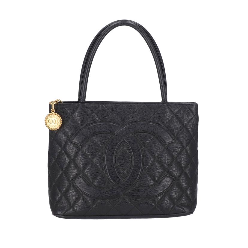 CHANEL シャネル/復刻トート/キャビアスキン/GD金具/A01804//656****/ABランク/09