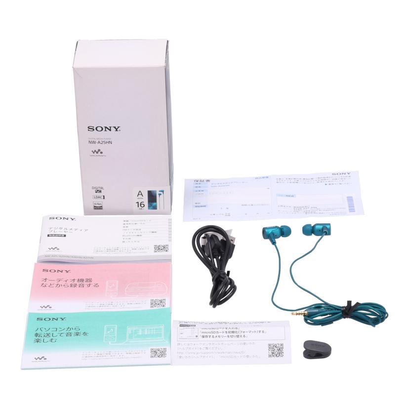 SONY ソニー /ハイレゾ対応ウォークマン 16GB/NW-A25HN//S015316930D/Bランク/19