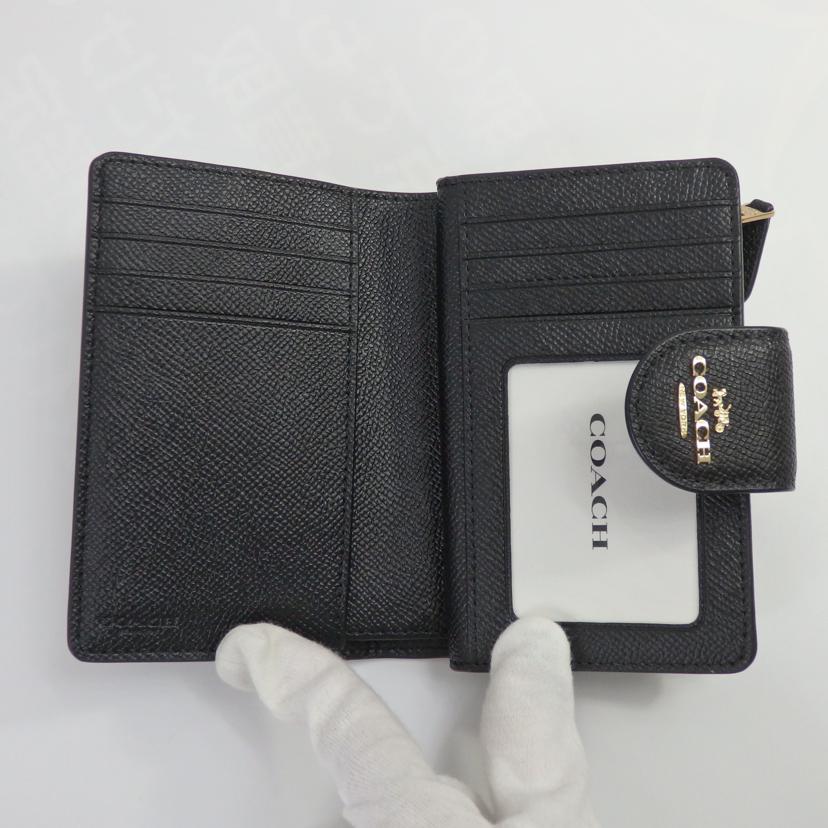 COACH コーチ/ミディアムコーナー ジップウォレット/6390//Aランク/25