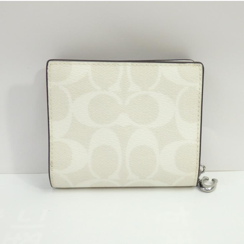 COACH コーチ/スナップウォレット シグネチャキャンバス/C3309//Sランク/25