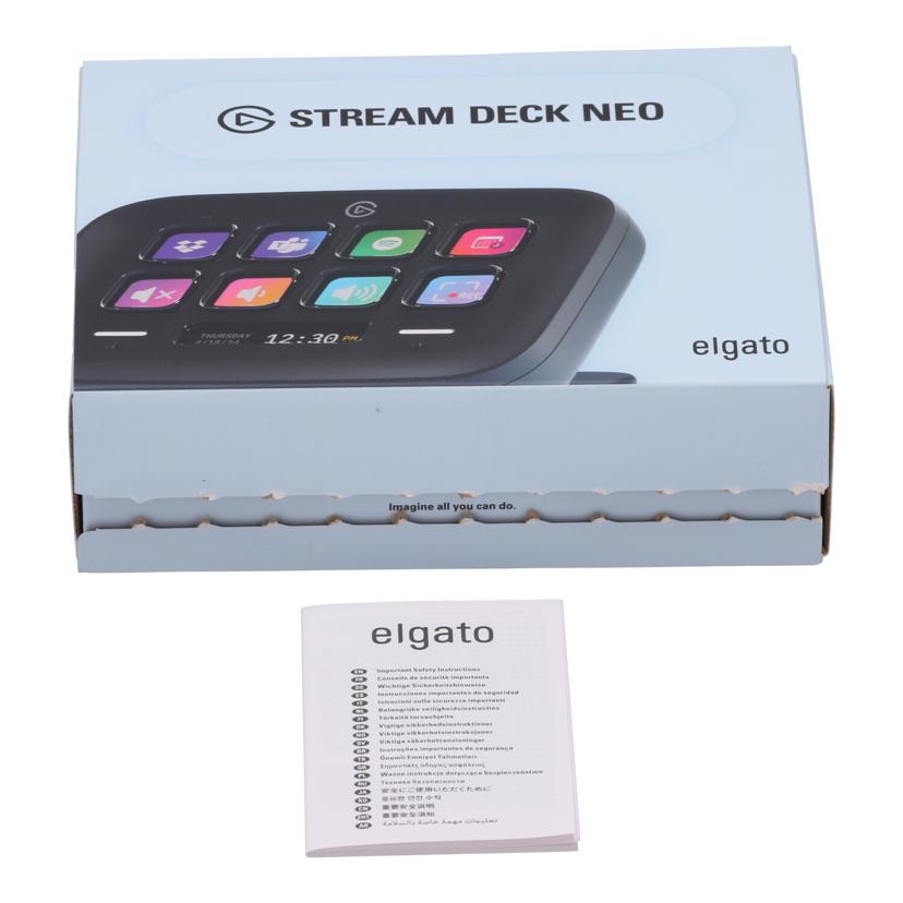 Elgato エルガト /ショートカットキー/Stream Deck Neo/10GBJ9911//AB8JA54212G2C0/ABランク/62