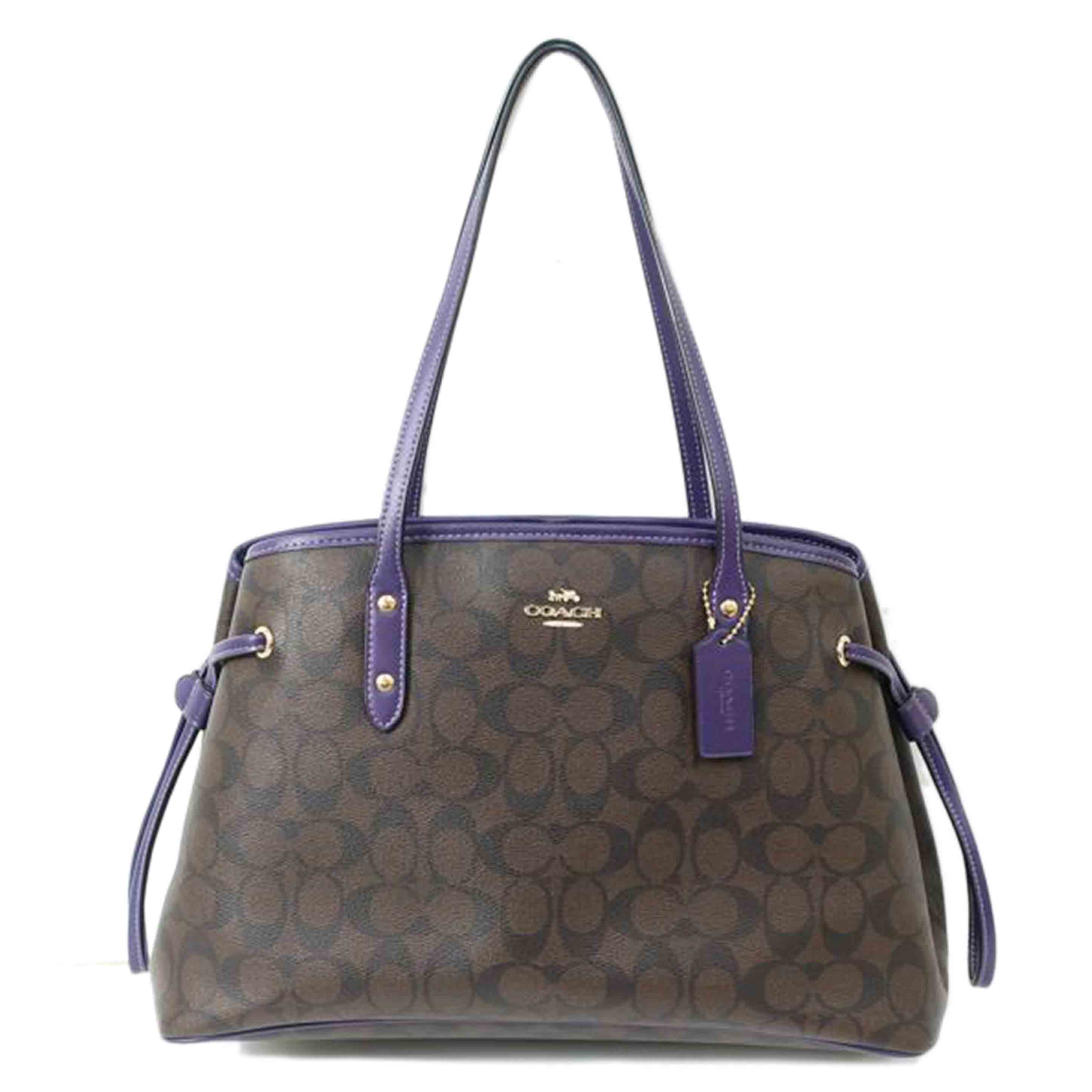 COACH コーチ/ラグジュアリー シグネチャー ドローストリングトートバッグ/F57842//ABランク/65