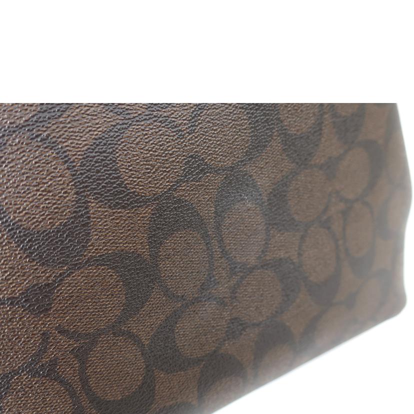 COACH コーチ/ラグジュアリー シグネチャー ドローストリングトートバッグ/F57842//ABランク/65