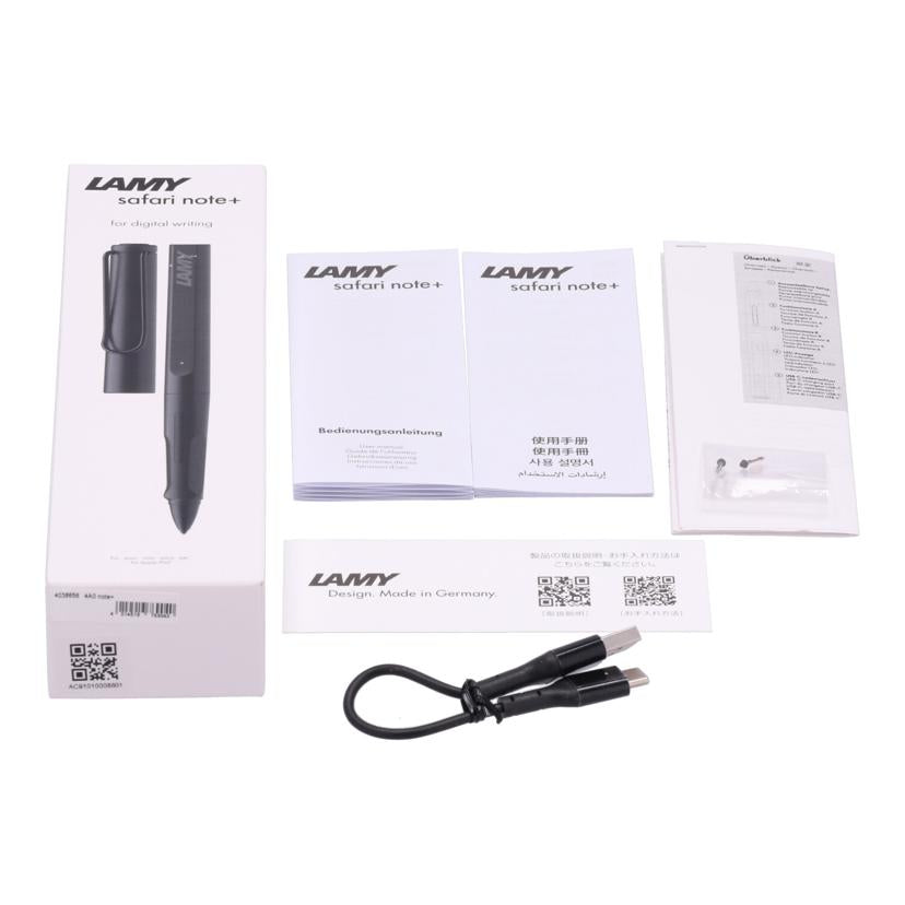 LAMY ラミー/Apple Pencil互換デジタルペン/LAMY safari note+//AC91010008601/Aランク/77