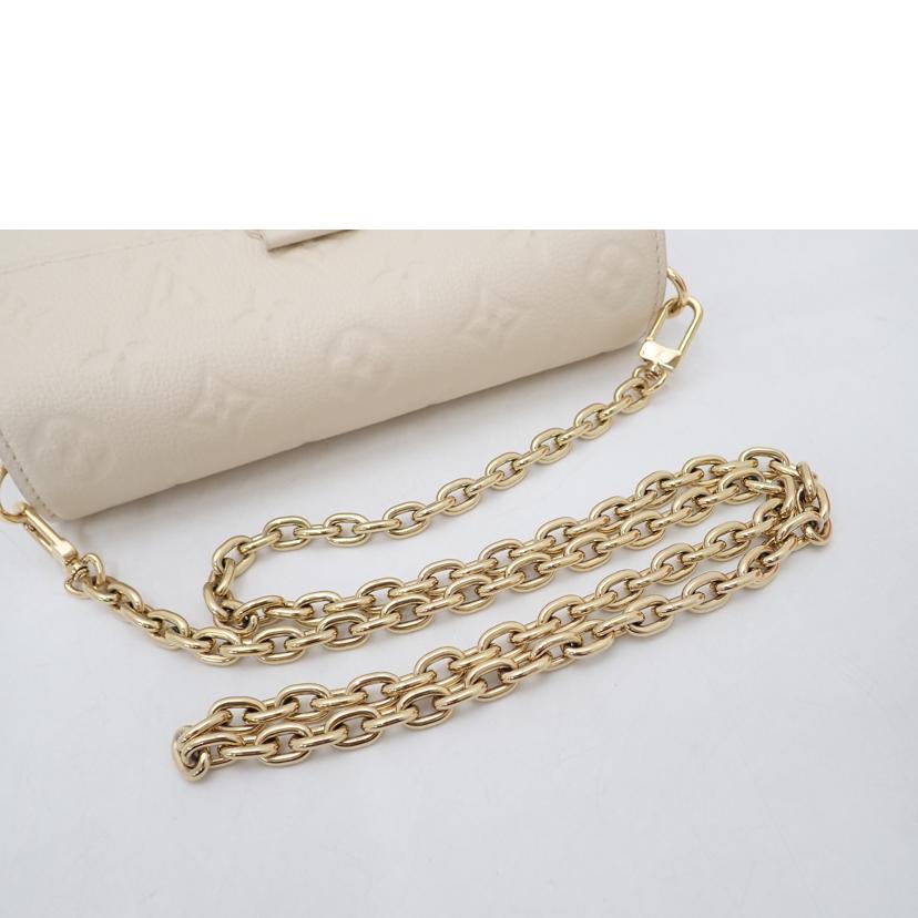 LOUIS VUITTON ルイヴィトン/ウォレットオンチェーン・メティス/アンプラント/クレーム/M82836//RFI****/SAランク/69