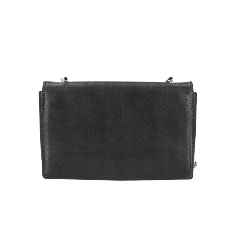 Ferragamo フェラガモ/ジニー・ヴァラリボンレザーチェーンショルダー/AU-21/F003//ABランク/91