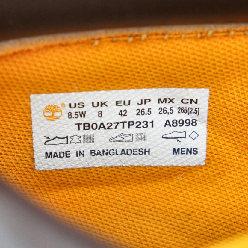 Timberland ティンバーランド/6 IN BASIC 6 IN BOOT WHEAT NUBUCK/0A27TP 231//ABランク/42