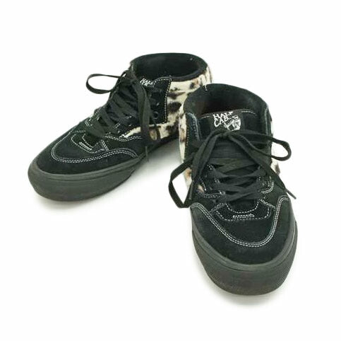 VANS ヴァンズ/×Supreme Half Cab レオパード/ブラック/508357//Bランク/05
