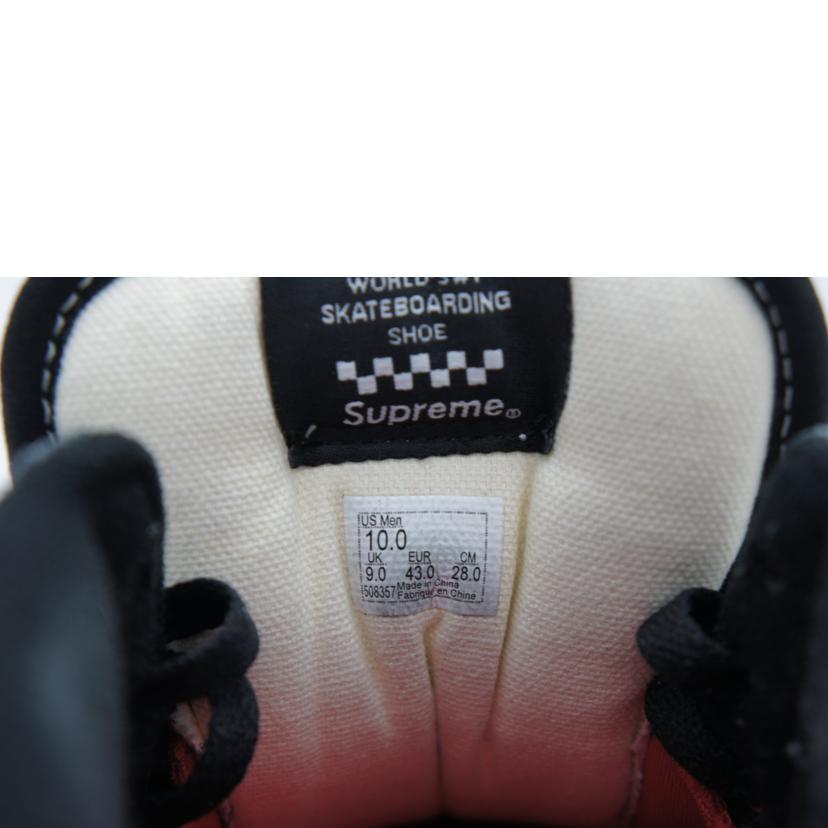 VANS ヴァンズ/×Supreme Half Cab レオパード/ブラック/508357//Bランク/05