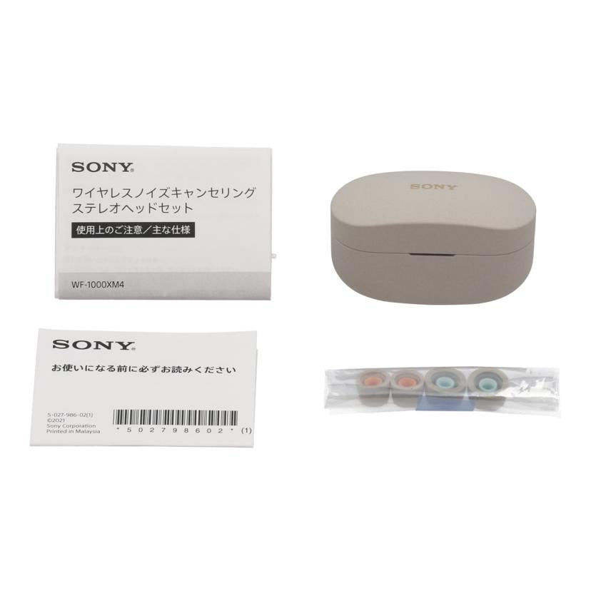 SONY ソニー/ワイヤレスイヤホン/WF-1000XM4//9076835/Bランク/64
