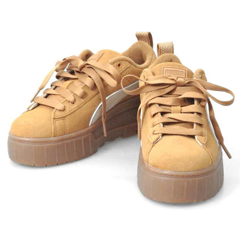 PUMA プーマ/Mayze Wedge Suede/386744-01//Aランク/76