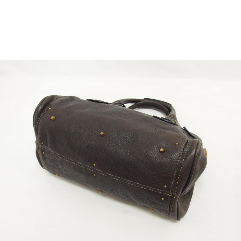 Chloe クロエ/パディントン/レザーハンドバッグ/ダークブラウン/6HSA02//040********/ABランク/04