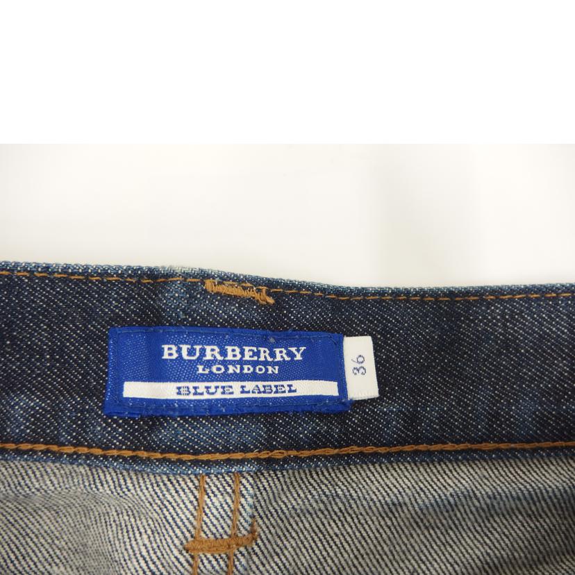 BURBERRY BLUE LABEL バーバリー/BURBERRY BLUE LABEL デニムロールアップデニム//ABランク/82