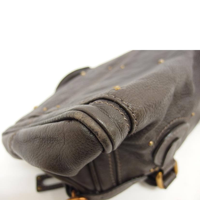 Chloe クロエ/パディントン/レザーハンドバッグ/ダークブラウン/6HSA02//040********/ABランク/04