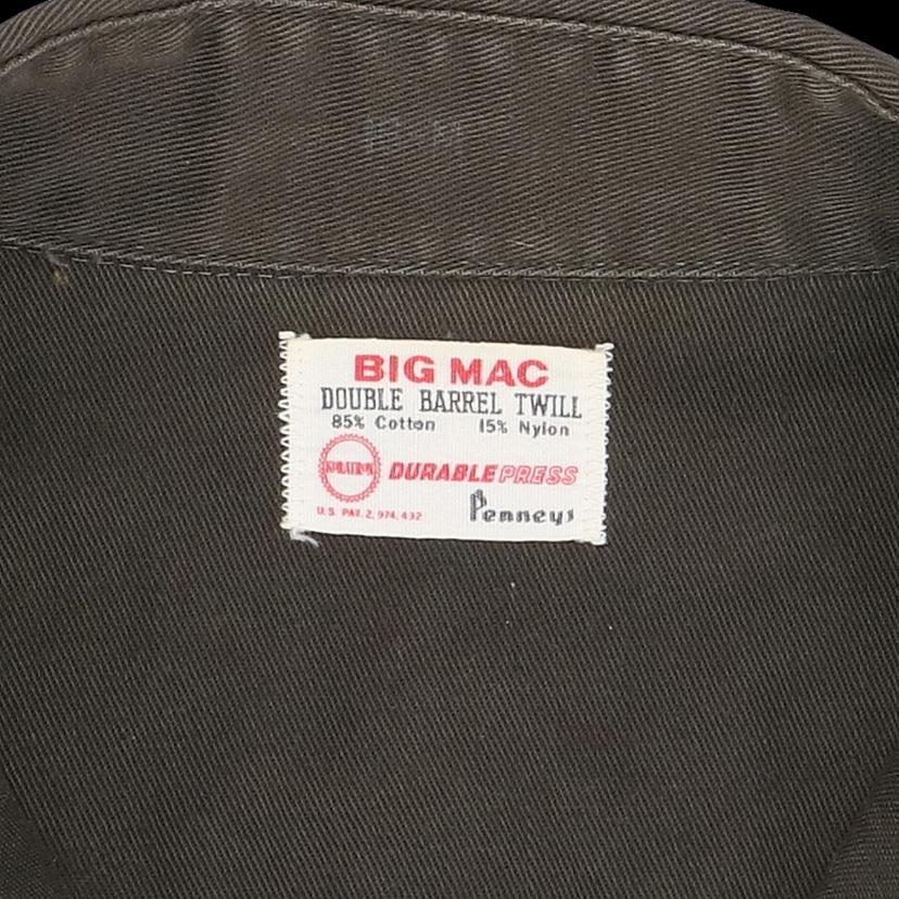 BIGMAC/70’s/ワークシャツ/USA製/ヴィンテージ//ABランク/82