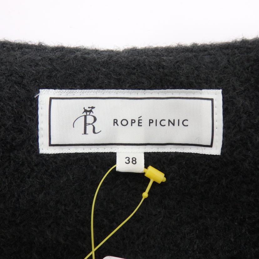 ROPE PICNIC ロペピクニック/パールピン アクセサリー付き ノーカラーコート/GDO53010B//SAランク/77