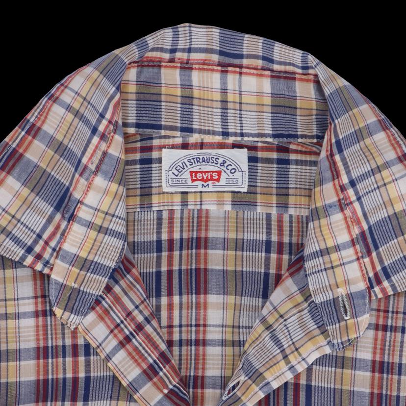 Levi’s リーバイス/70-80’s/チェックシャツ/USA製/ヴィンテージ//ABランク/82