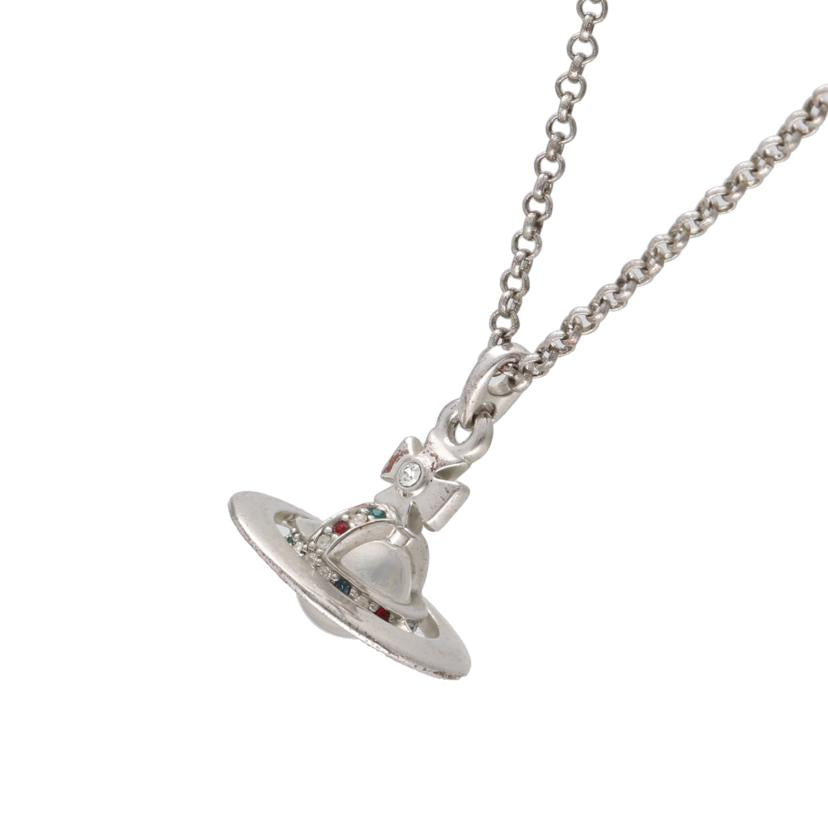 Vivienne Westwood ヴィヴィアンウエストウッド/スモールオーブネックレス/シルバー//Bランク/06