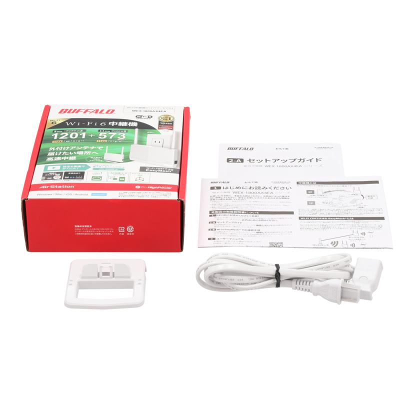 BUFFALO バッファロー /Wi-Fi6無線LAN中継器/WEX-1800AX4EA//20579730324419/Bランク/69