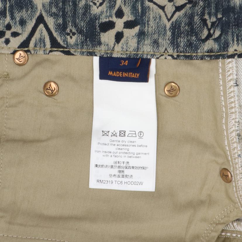 LOUIS VUITTON ルイヴィトン/23AW / モノグラムテーラードデニム/RM2319 TC6 HOD02W//サイズ:34/Aランク/91