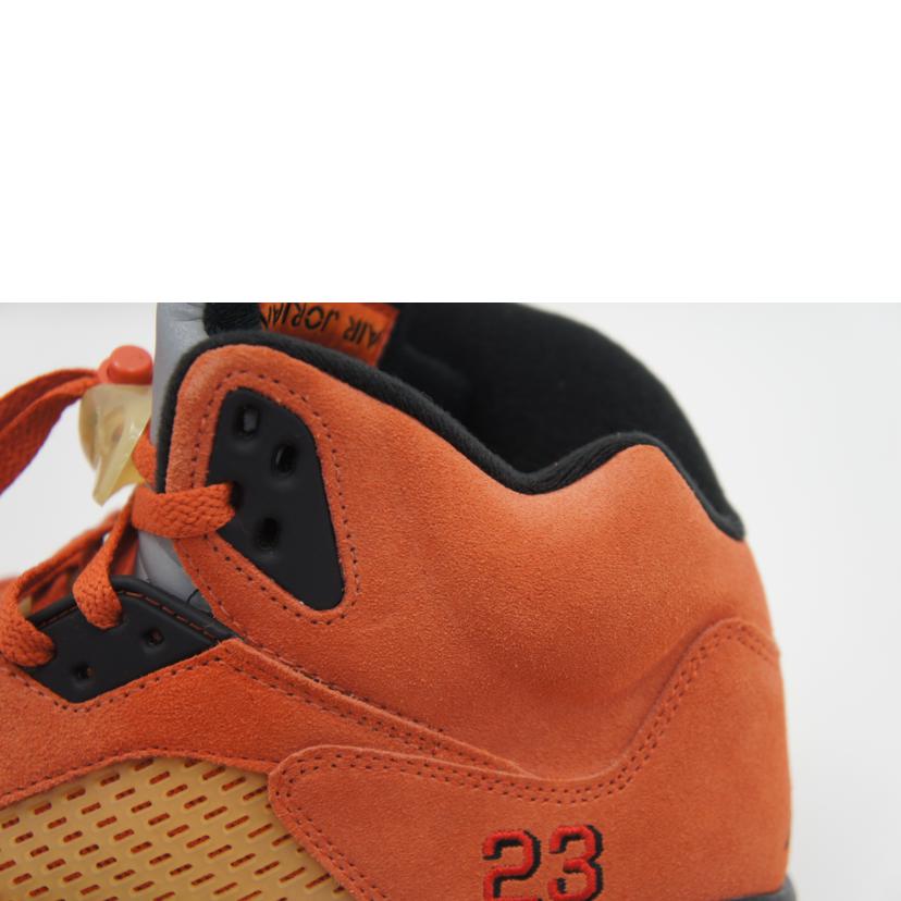 NIKE ナイキ/WMNS AIR JORDAN 5 RETRO オレンジ/DD9336 800//ABランク/42