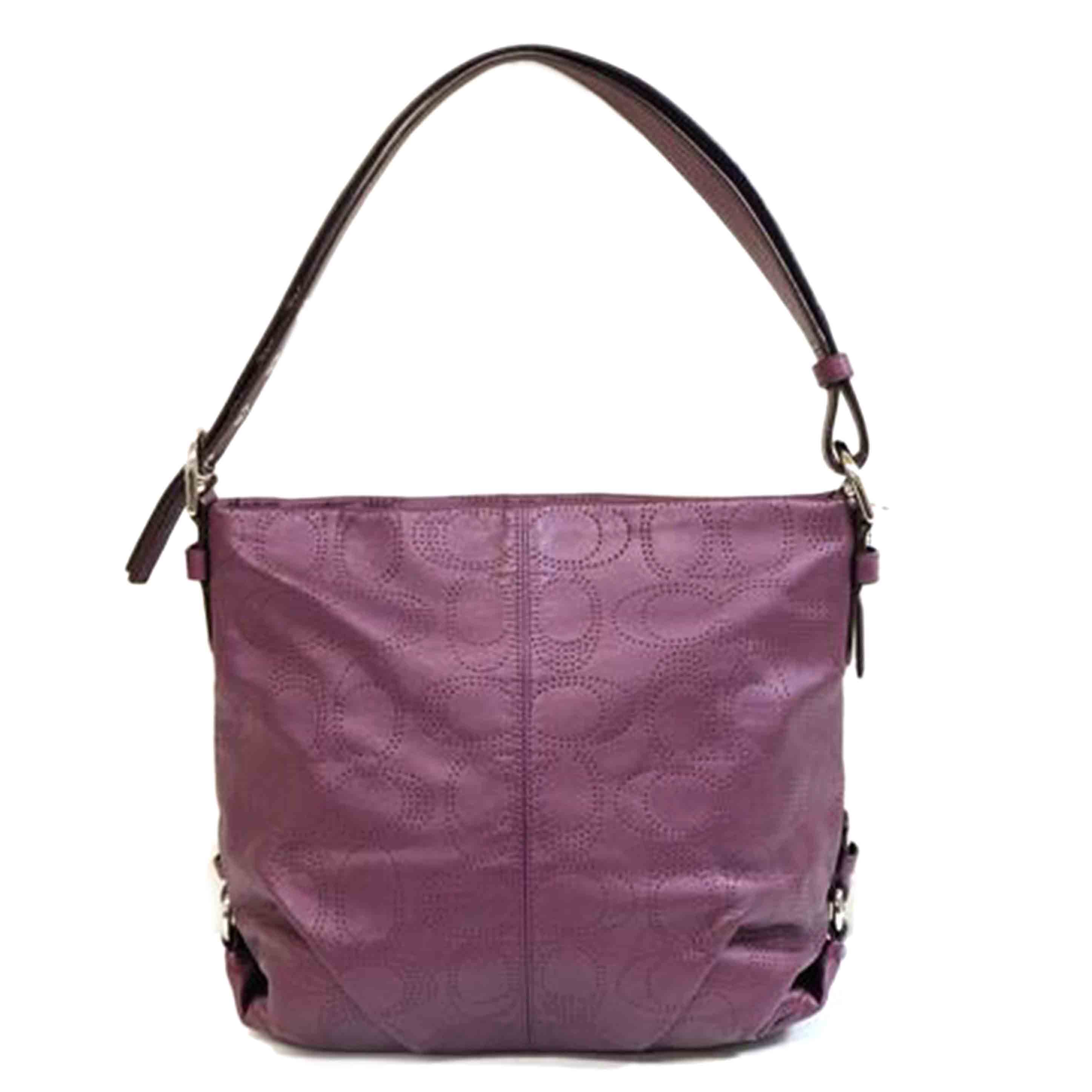 COACH コーチ/パーフォレイテッドレザーNSダッフル/F19407//H12**/ABランク/71