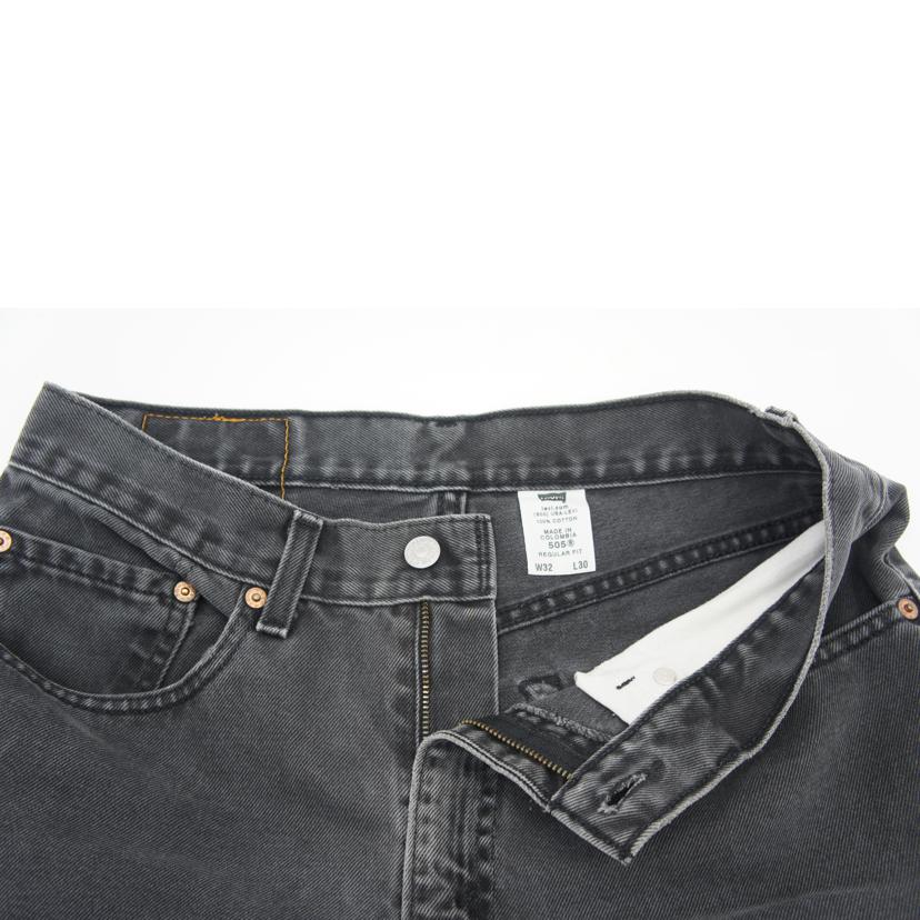 Levi's リーバイス/505 ブラックデニムパンツ/40505-7113//Bランク/05
