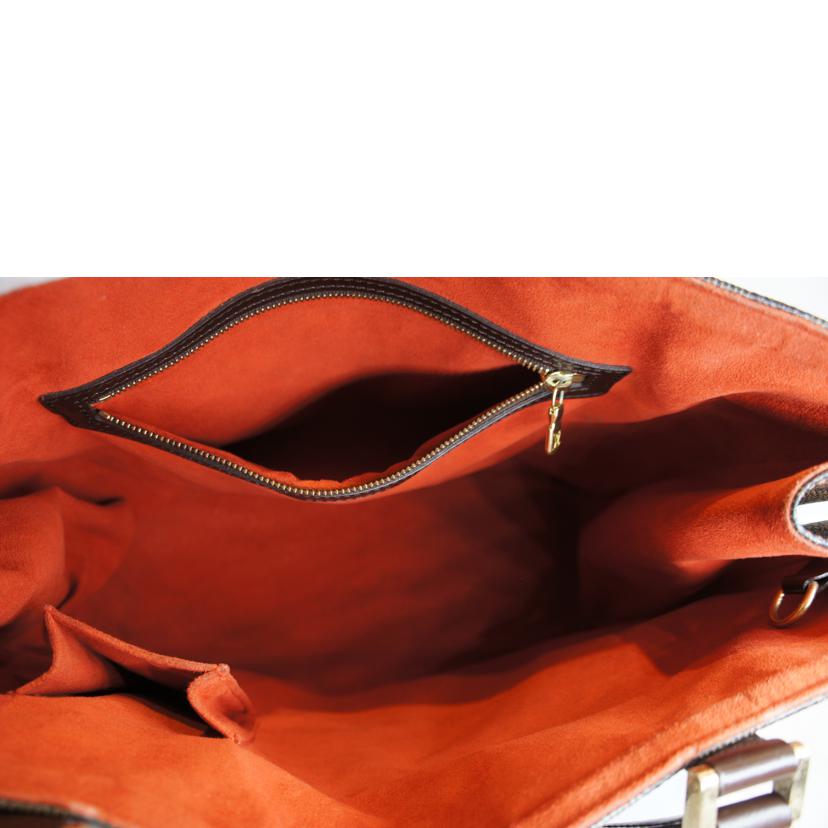 LOUIS VUITTON ルイヴィトン ルイ・ヴィトン ビトン ダミエ・エベヌ 市松模様 ブラウン 茶 ショルダーバッグ ハンドバッグ トートバッグ ブラウン メンズ レディース 定番 人気 LV 斜め掛け 肩がけ/ユゼス/ダミエ/エベヌ/N51128//ABランク/92