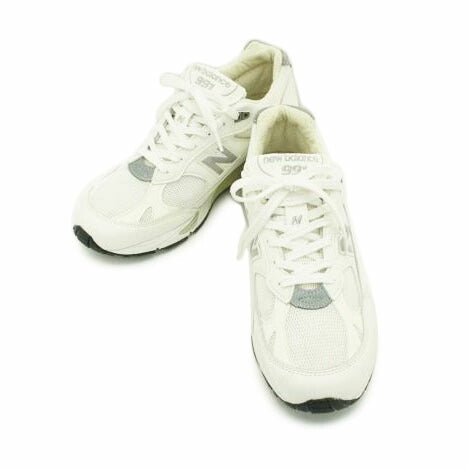 NB ニューバランス/991/ミューク/ホワイト/シルバー/M991WHI//サイズ:UK表記8/Aランク/75