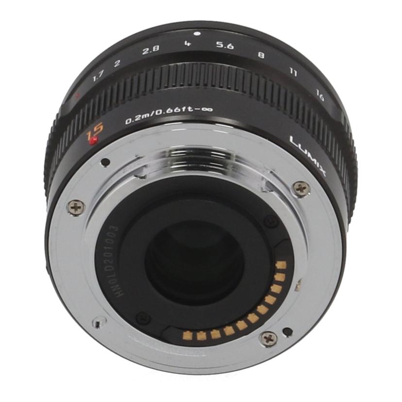 Panasonic パナソニック/交換レンズ/ズミルックス15mm/H-X015//HN0LD201003/ABランク/42