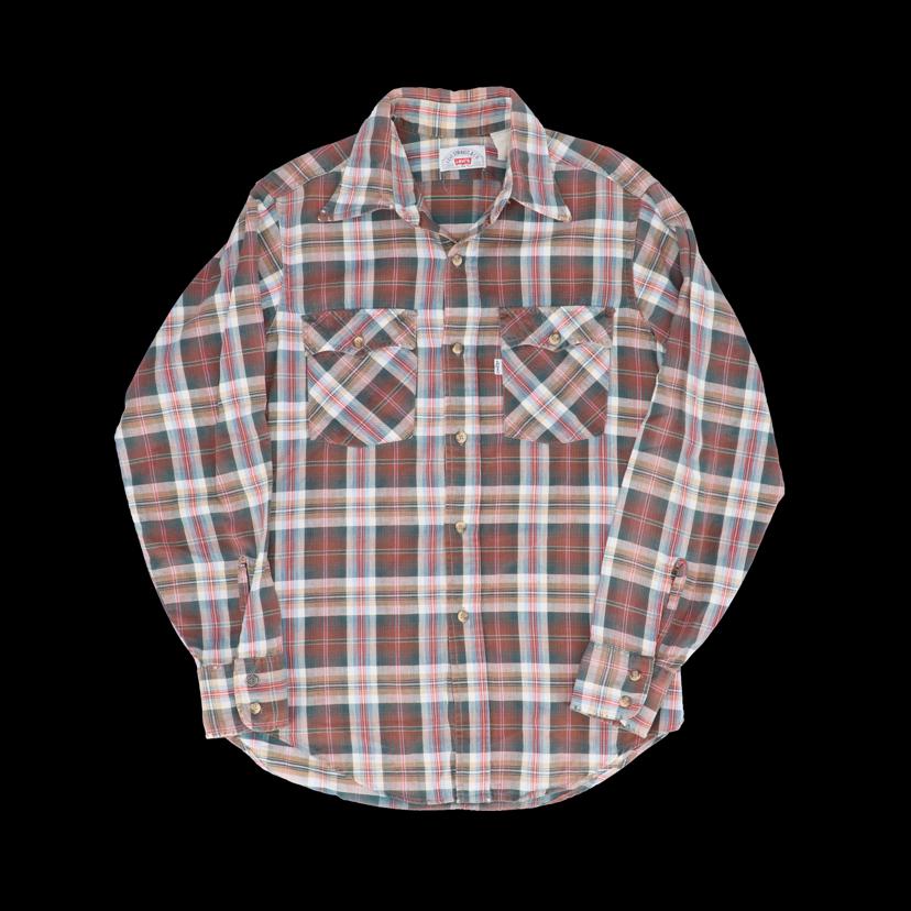 Levi’s リーバイス/70-80’s/チェックシャツ/USA製/ヴィンテージ//ABランク/82