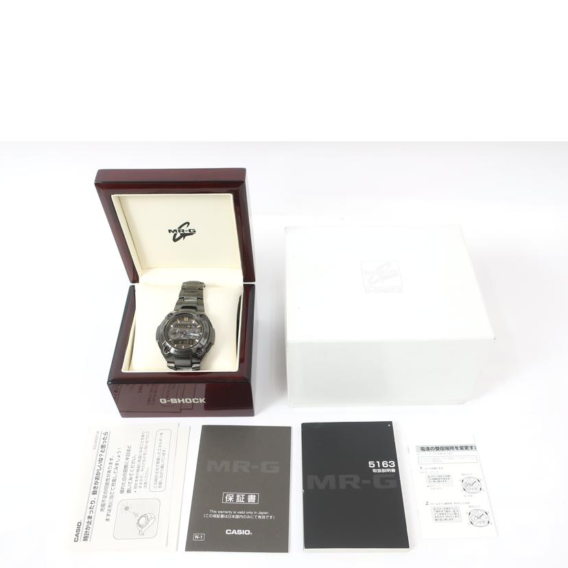 CASIO カシオ/G-SHOCK Gショック ソーラー電波時計/MRG-7700B1AJF//200***/Aランク/65