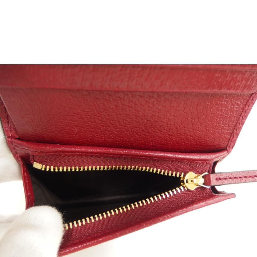 GUCCI グッチ/ミニGGドラエモン/コンパクトウォレット/647788//095*/Aランク/82