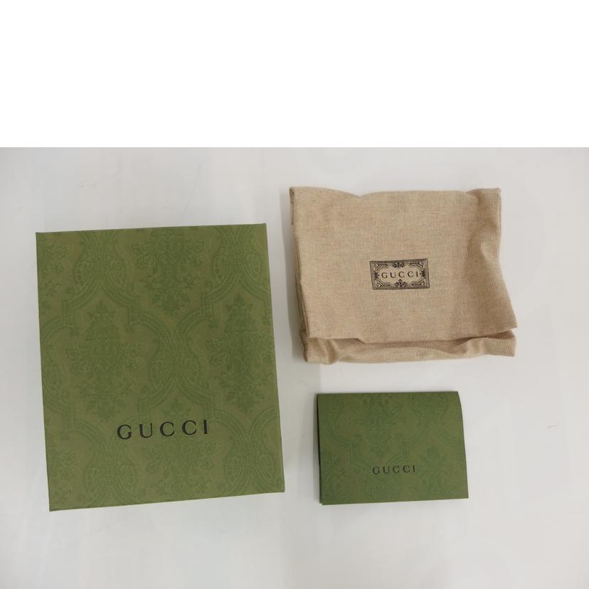 GUCCI グッチ/ミニGGドラエモン/コンパクトウォレット/647788//095*/Aランク/82