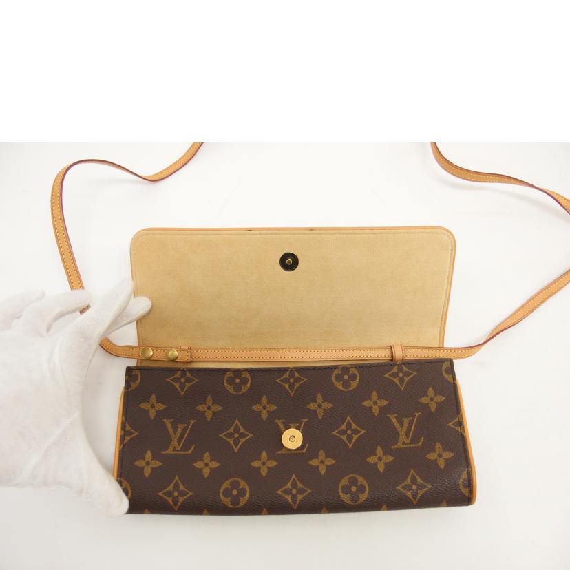 LV ルイ・ヴィトン/ポシェットツインGM/モノグラム/M51852//FL0***/ABランク/04