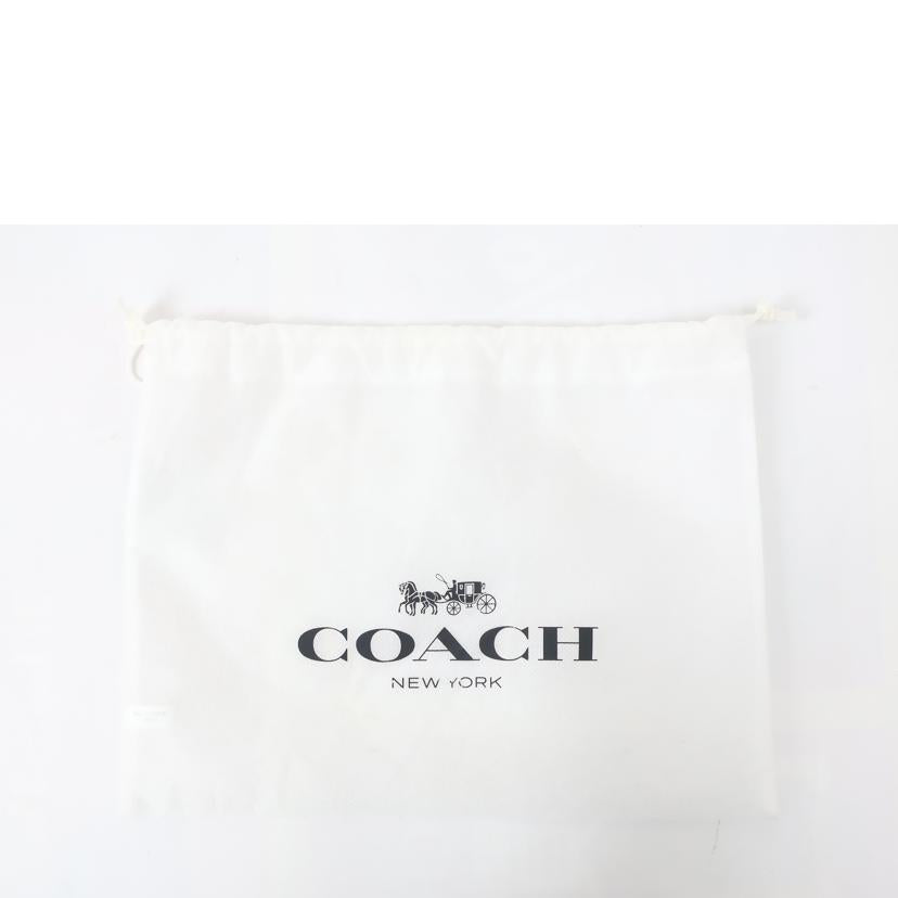 COACH コーチ/ラグジュアリー パフォレイテッド シグネチャーレザーショルダーバッグ ライトパープル/2403//Aランク/65