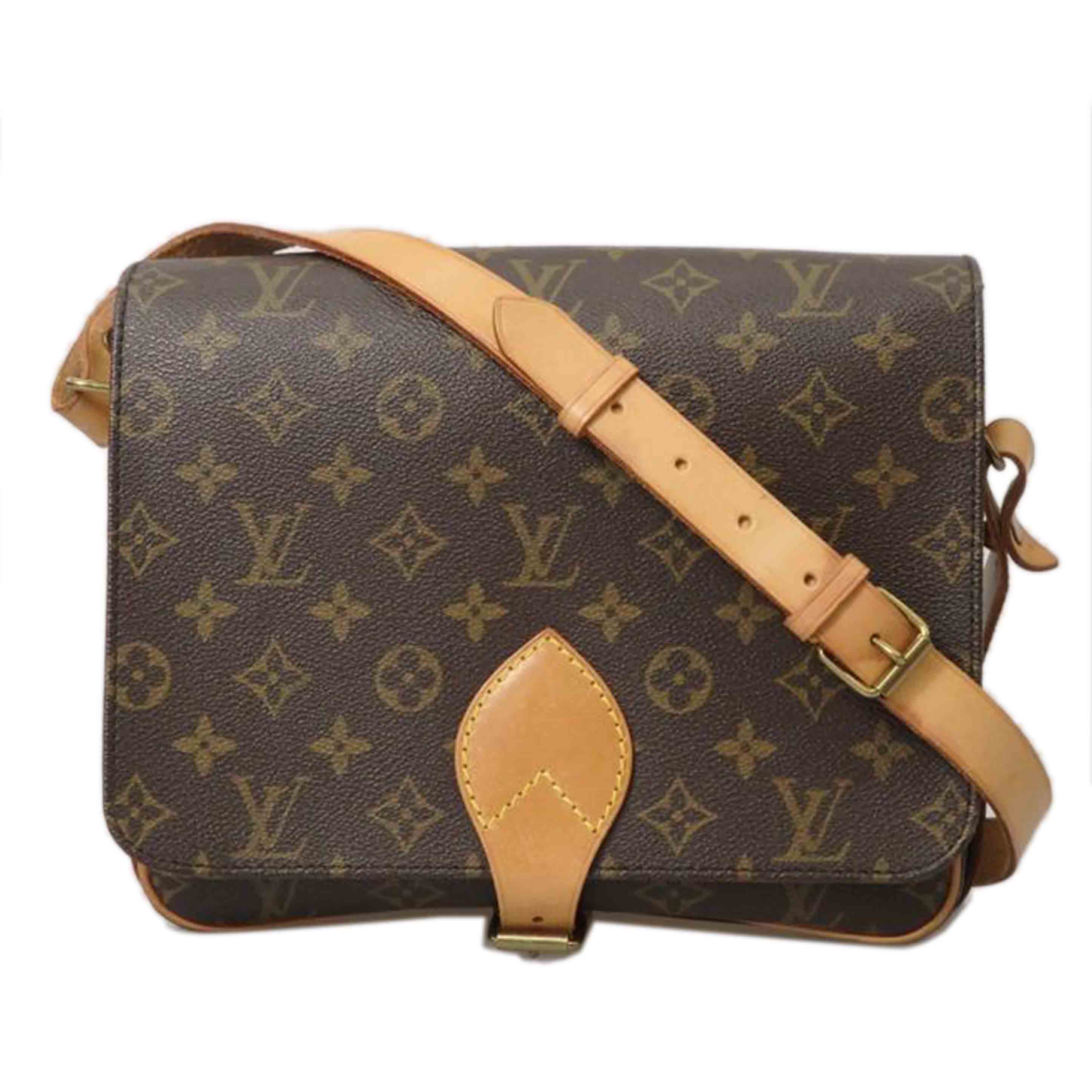 LOUIS VUITTON ルイヴィトン ルイ・ヴィトン ビトン ショルダーバッグ ハンドバッグ トートバッグ ブラウン メンズ レディース 定番 人気 LV 斜め掛け 肩がけ/カルトシエール26/モノグラム/M51252//SL0***/Bランク/76