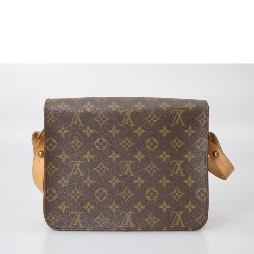 LOUIS VUITTON ルイヴィトン ルイ・ヴィトン ビトン ショルダーバッグ ハンドバッグ トートバッグ ブラウン メンズ レディース 定番 人気 LV 斜め掛け 肩がけ/カルトシエール26/モノグラム/M51252//SL0***/Bランク/76