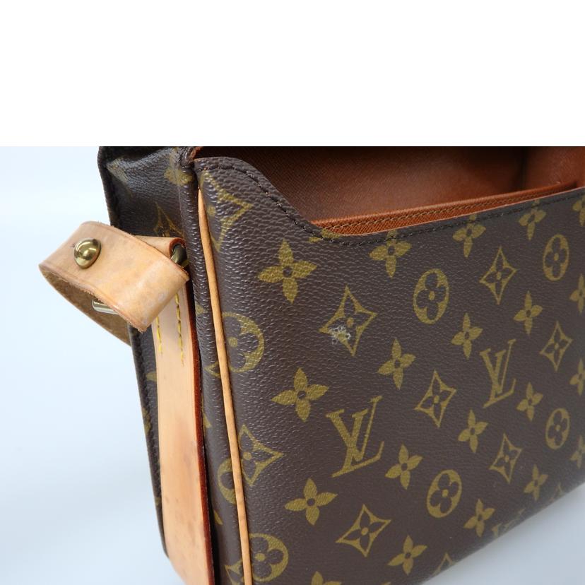 LOUIS VUITTON ルイヴィトン ルイ・ヴィトン ビトン ショルダーバッグ ハンドバッグ トートバッグ ブラウン メンズ レディース 定番 人気 LV 斜め掛け 肩がけ/カルトシエール26/モノグラム/M51252//SL0***/Bランク/76