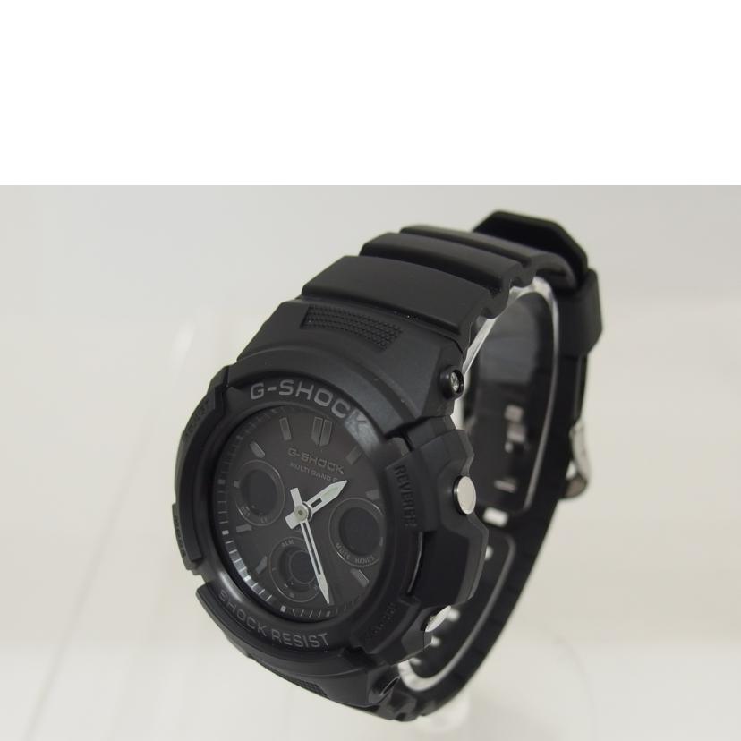 CASIO カシオ/デジアナウォッチ/電波ソーラー/AWG-M100B-1A//103*****/Aランク/04